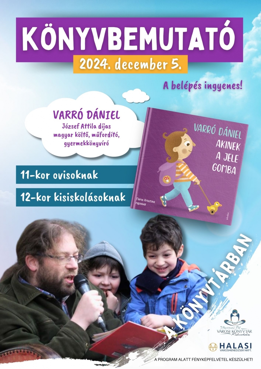 Varró Dániel Könyvbemutató