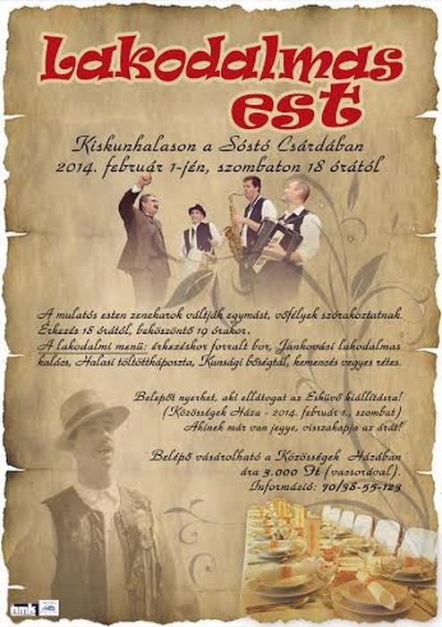 Lakodalom lesz a mi utcánkban…