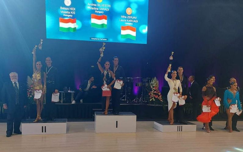 Bronz nemzetközi táncversenyről