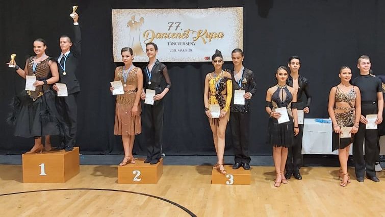 Csömörön léptek parkettre versenytáncosaink