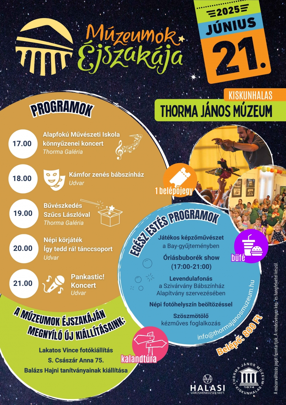 Múzeumok Éjszakája 2025