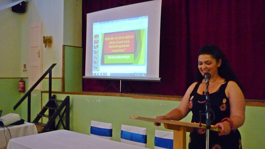 Lezárult a roma lányos program