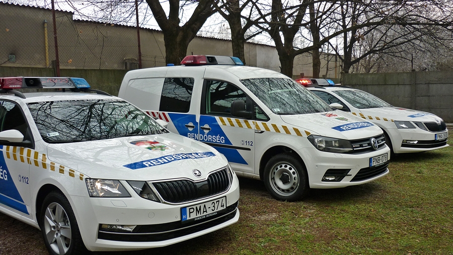 Ledes utasítások az új rendőrautókon