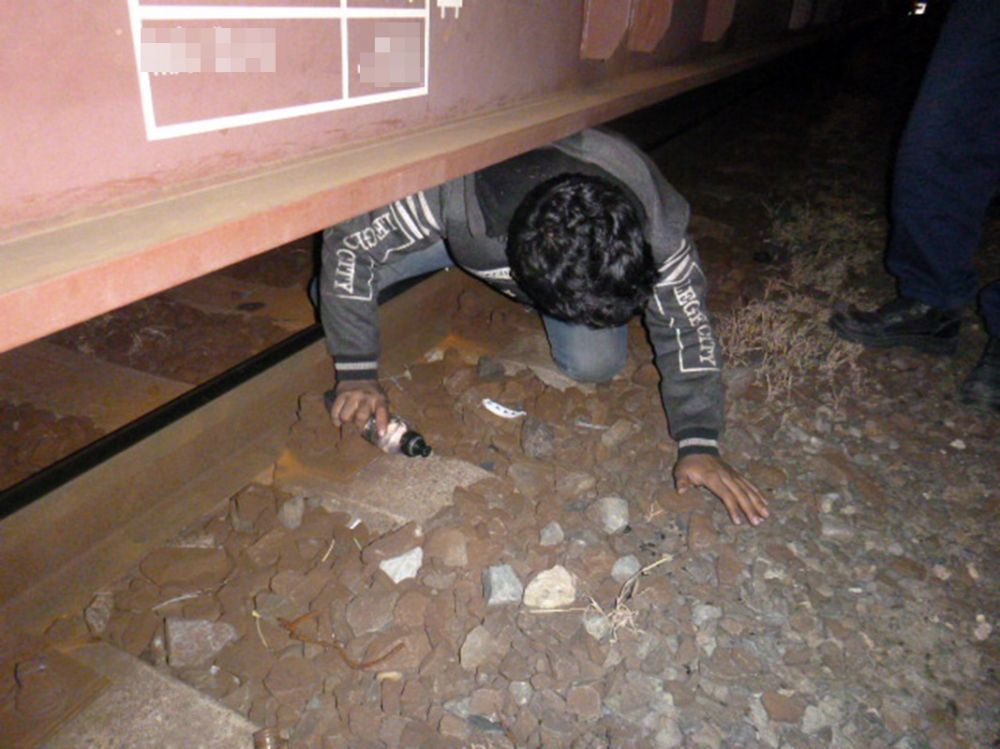 Alvázon utaztak az afgánok