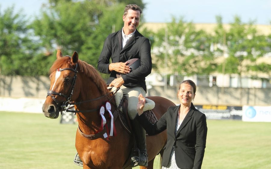 Kovács Henri pénteken ismét dominált a füves arénában