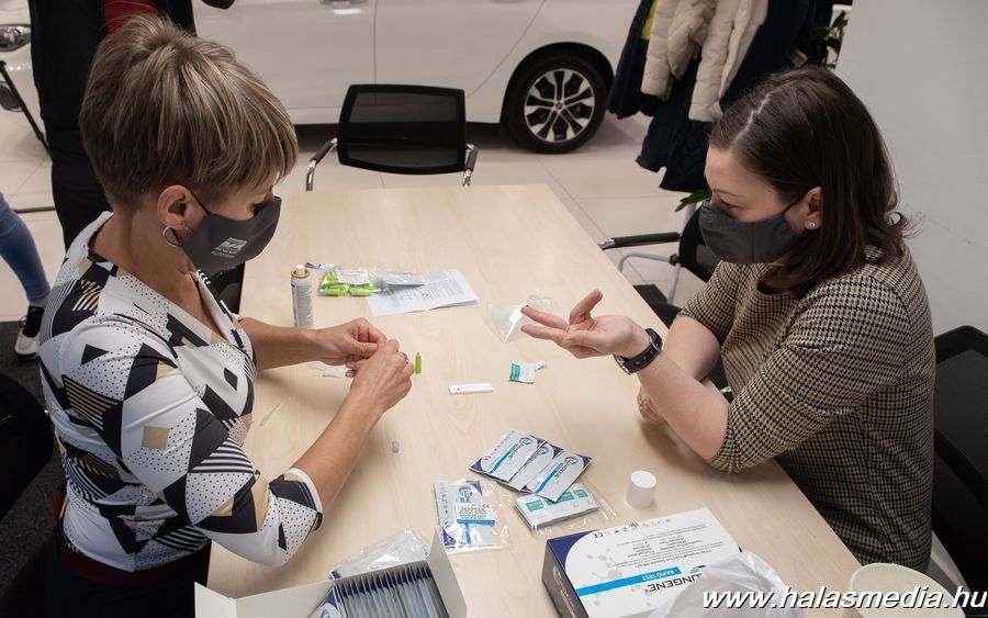 Munkahelyi gyorsteszt