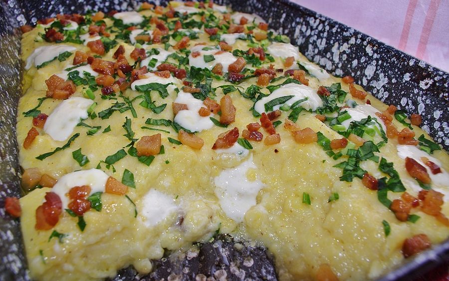 Puliszka extra tartalommal