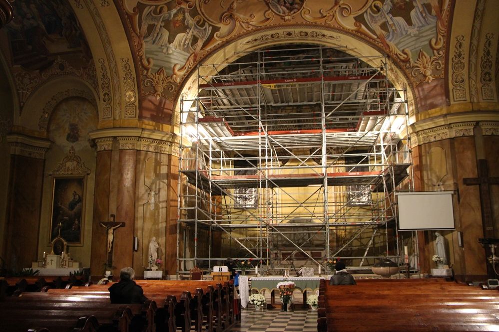 Folytatódik a templomfelújítás
