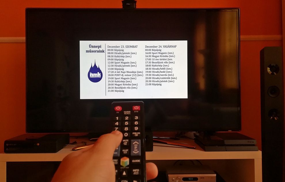 Kibővített ünnepi műsorok a Halas TV-ben