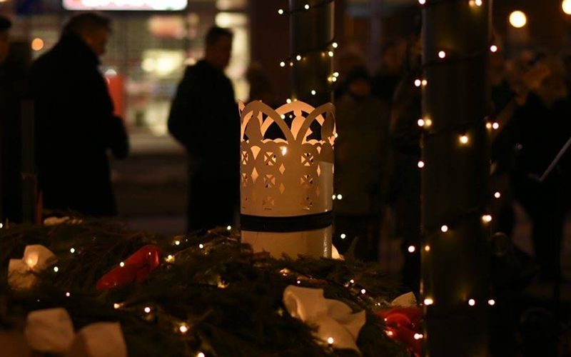 Meggyújtották a remény gyertyáját