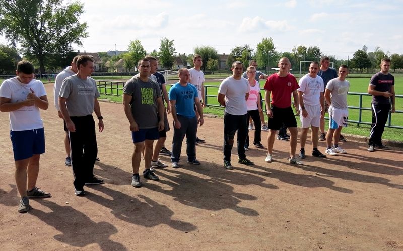 (►) Fizikai felmérő a leendő határvadászoknak