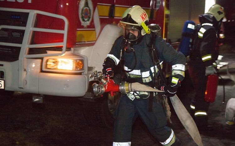 Kigyulladt egy ház a Gubodi úton