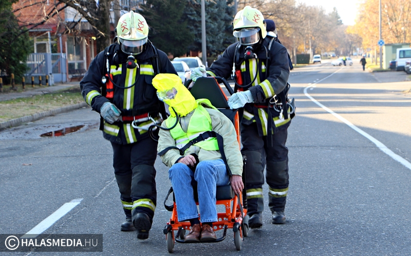 Ammóniaveszély elhárítását gyakorolták