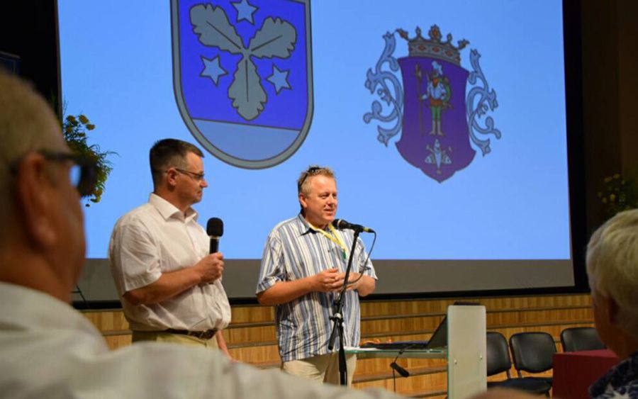 Lett ünnepen Aizkraukle-ban