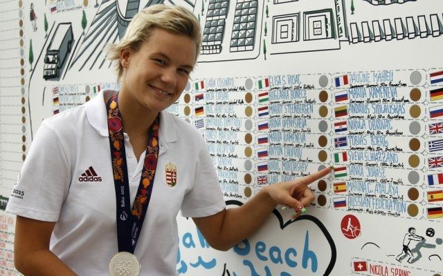 VB-ezüst Jankának, váltóban