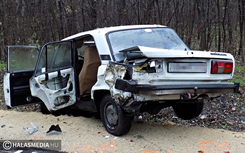 Lada és Fiat ütközött Halas közelében