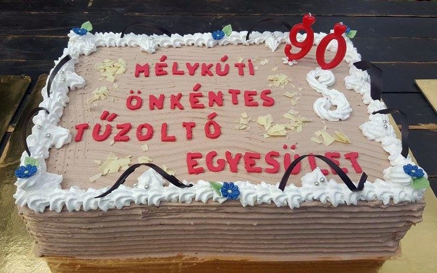 Ünnepeltek a tűzoltók