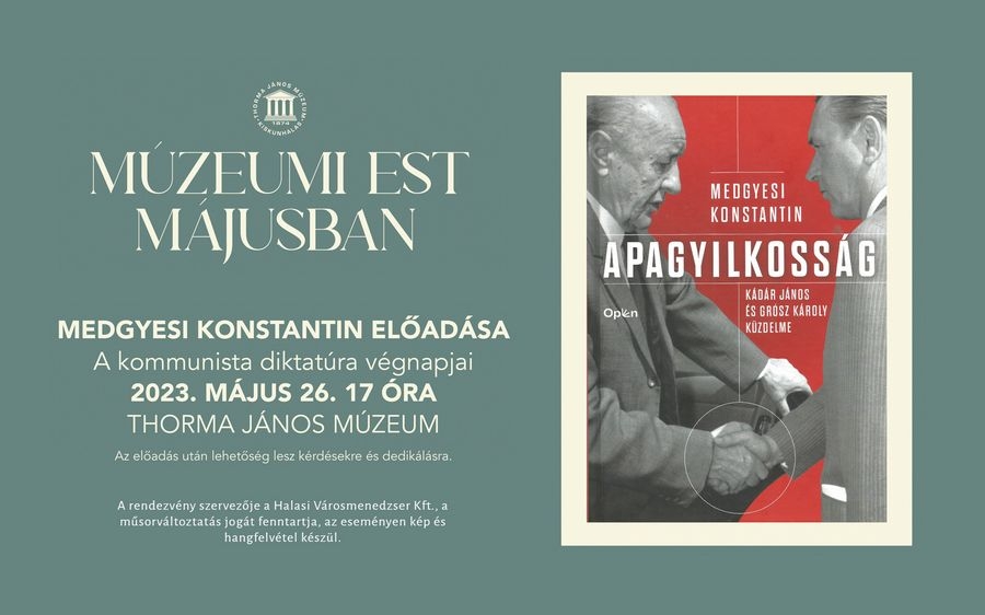 Múzeumi est: előadás a kommunista diktatúra végnapjairól
