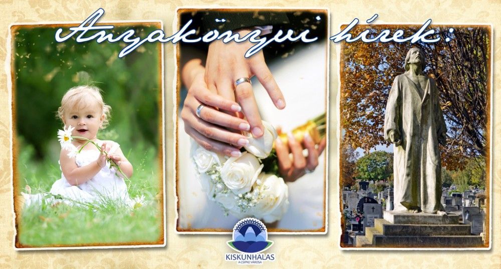 Anyakönyvi hírek (2019.02.22.)