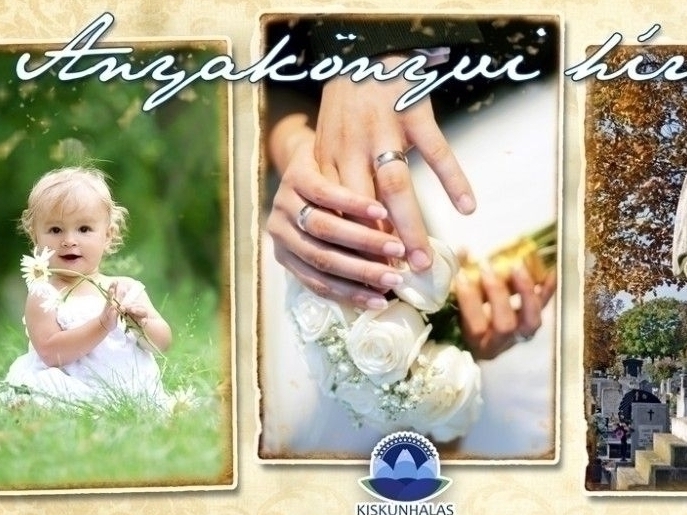 Anyakönyvi hírek (2025.10.20.)