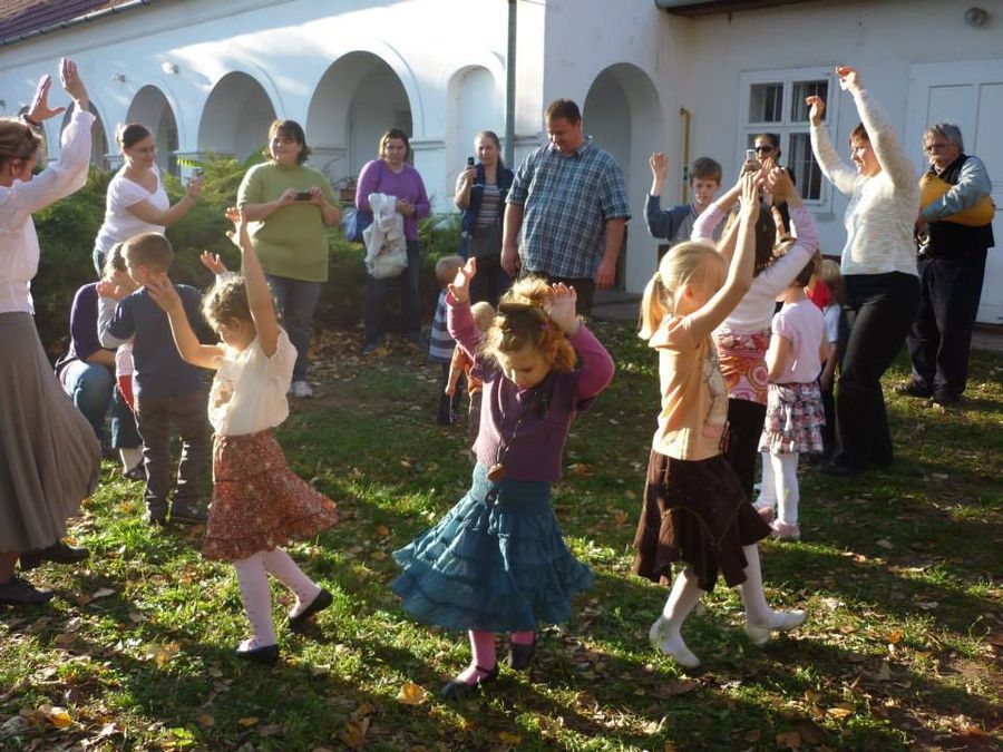 Napfényes családi esemény