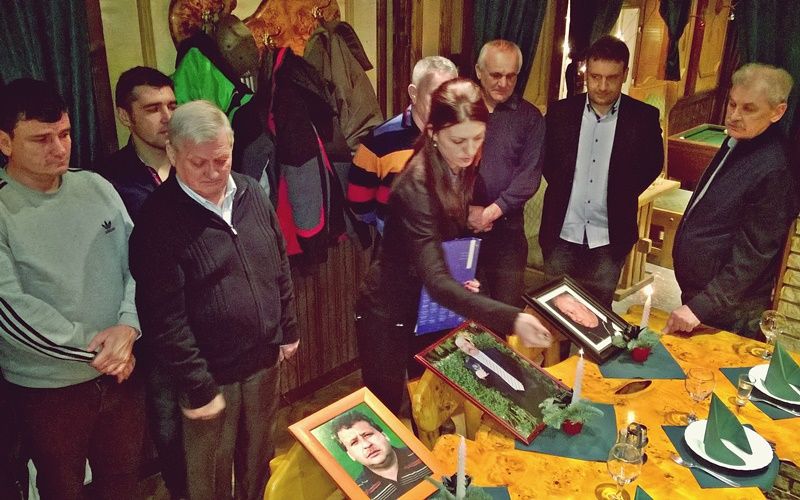 Elhunyt barátaikra emlékeztek