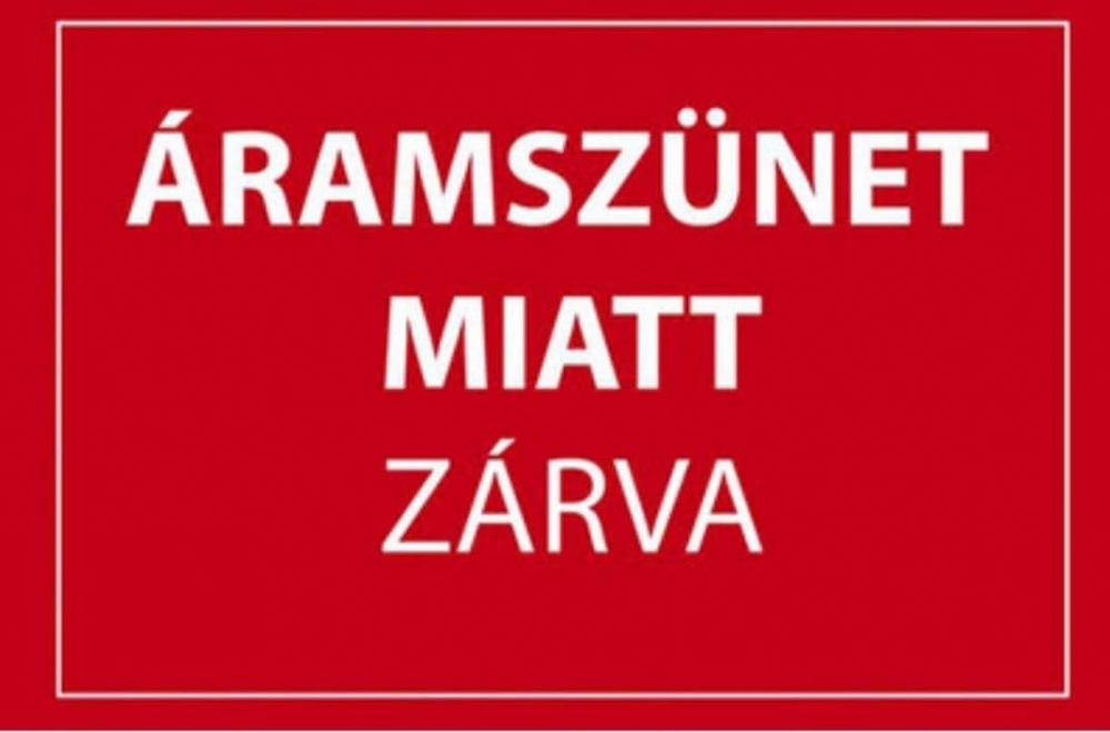 Áramszünet miatt zárva lesz a Tompai Kormányablak