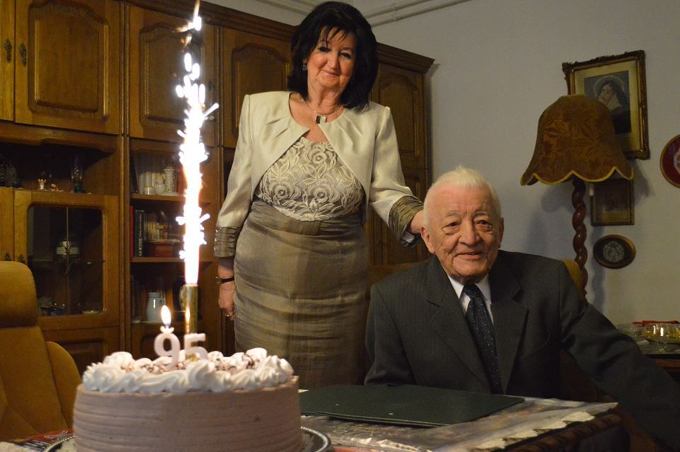 (►) Sanyi bácsi 95 éve