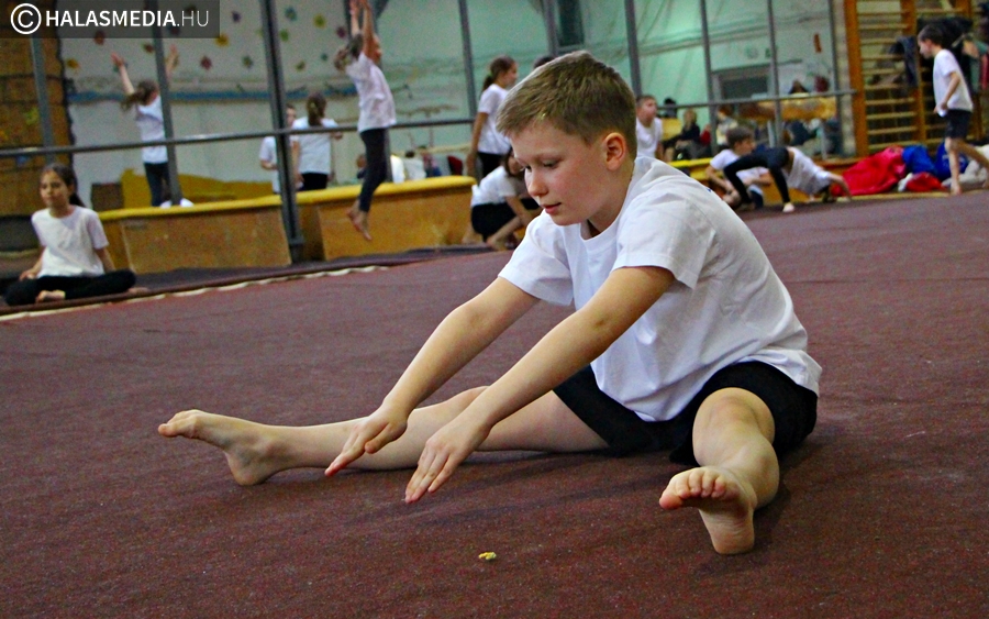 Tornász sportdzsembori volt