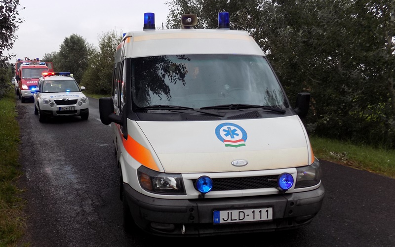 Kétéves gyermek sérült a balesetben