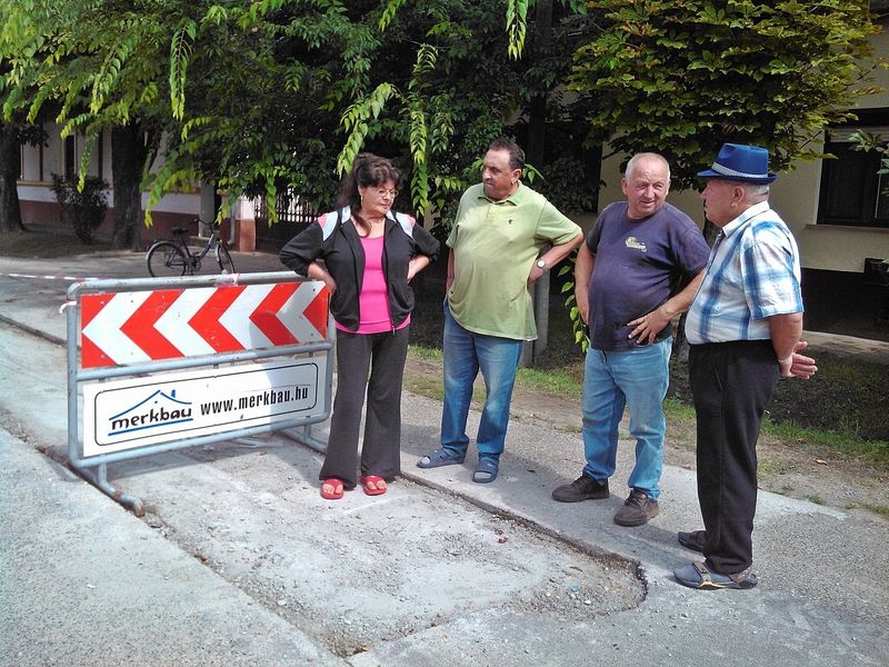 Használhatatlanná vált az útszakasz