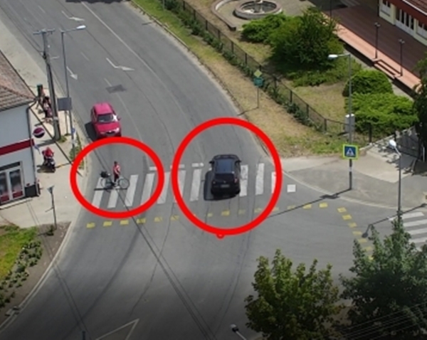 Drónos közlekedési ellenőrzés Mélykúton