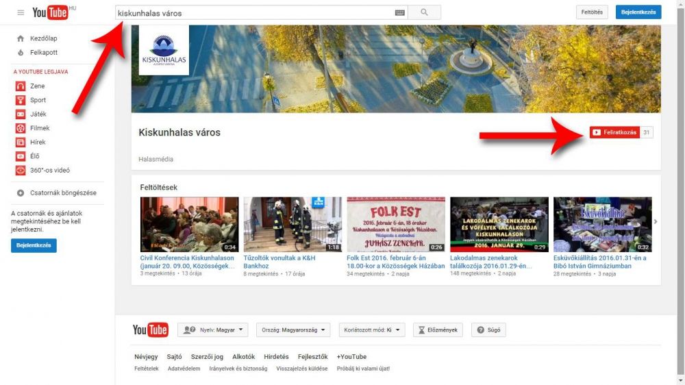 Érdekes videók Halasról