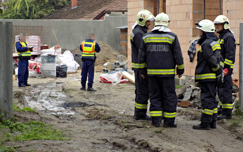 Egy halott, halasi sérült az építkezésen