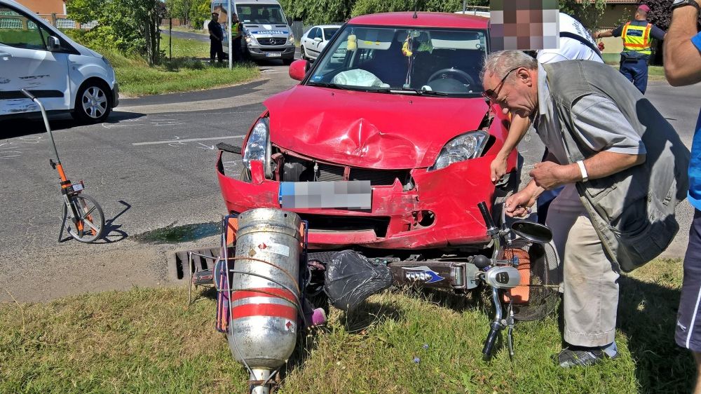 Újabb baleset az Átlós-Szabadkai kereszteződésben