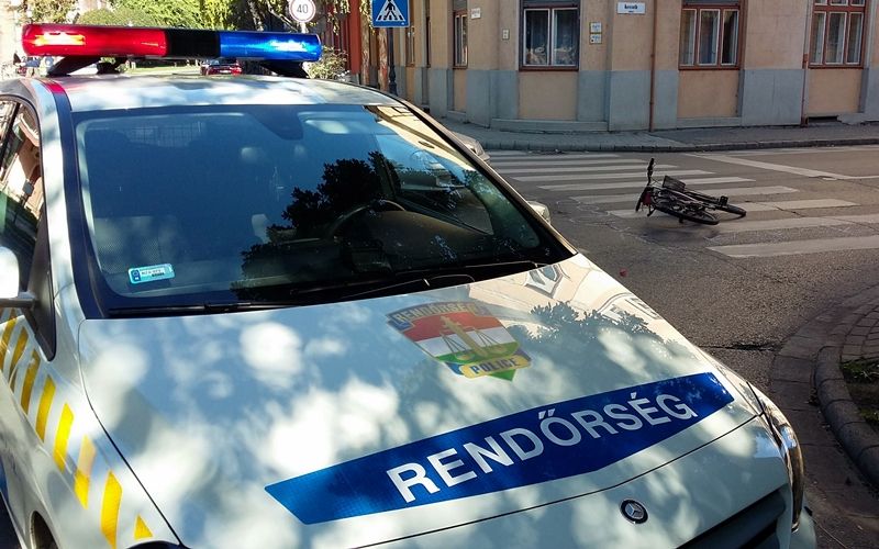 Újabb kerékpáros baleset