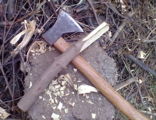 Baltával ütötte a nővérét