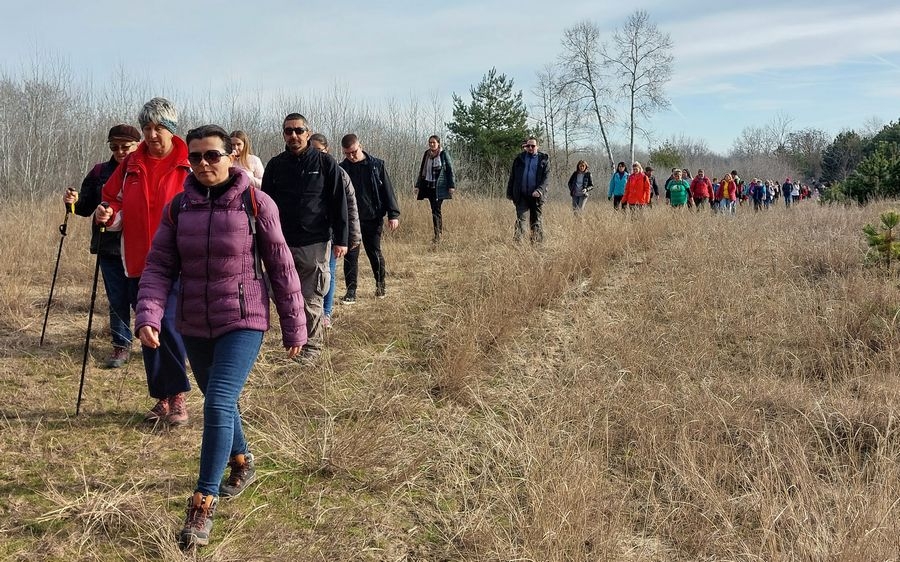 Zöld Közösségért - jelentős adományt gyűjtöttek az évzáró túrán