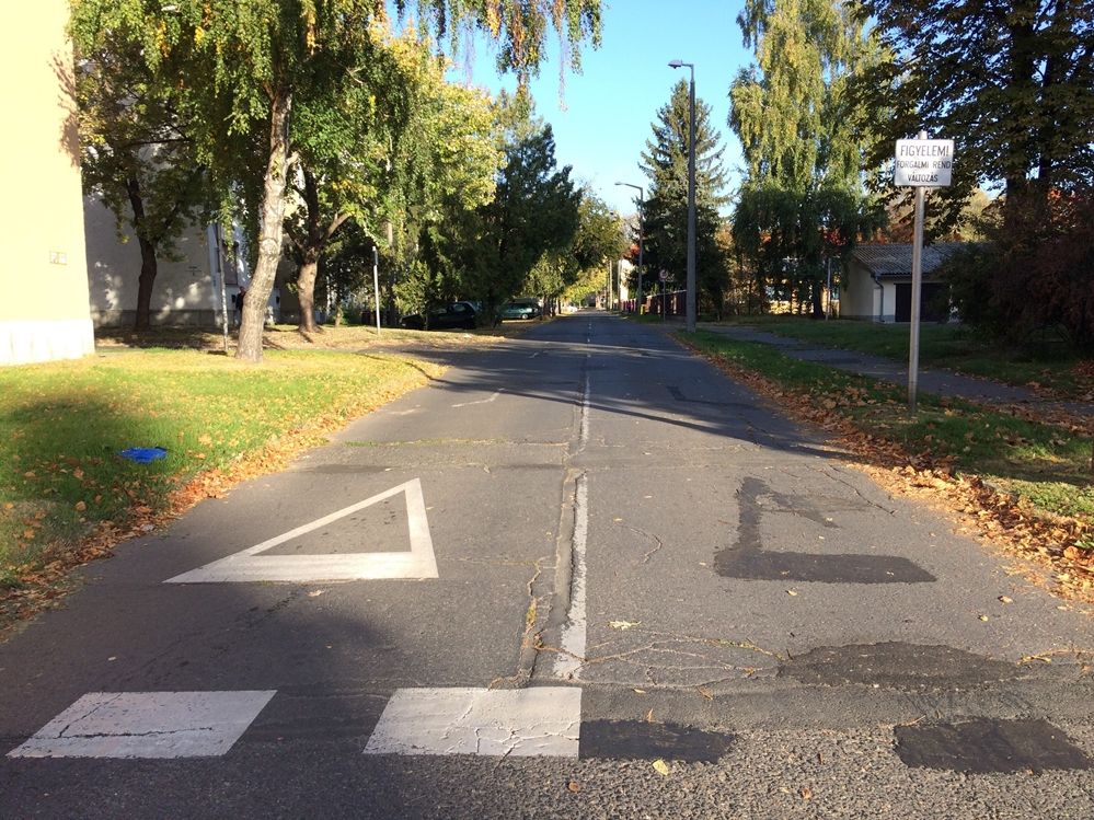 Bokréta utca – elhárult a balesetveszély