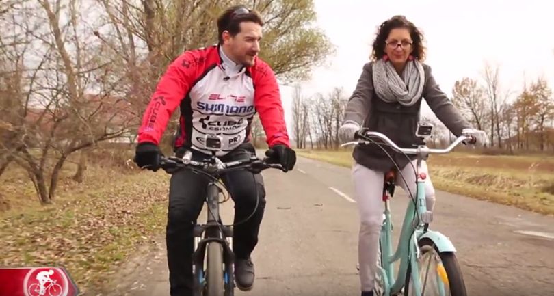 Halas bicikliről szemlélve