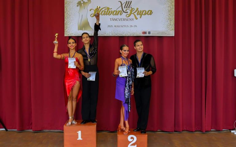 Versenytáncosaink augusztus végén is jó formában