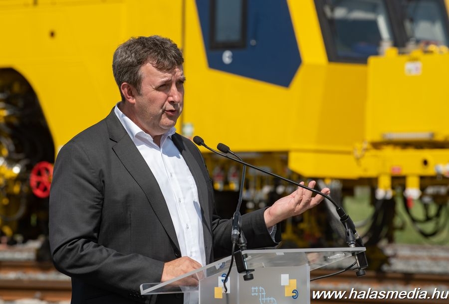 Referenciaprojekt a Budapest-Belgrád vasútvonal hazai szakasza (galéria)