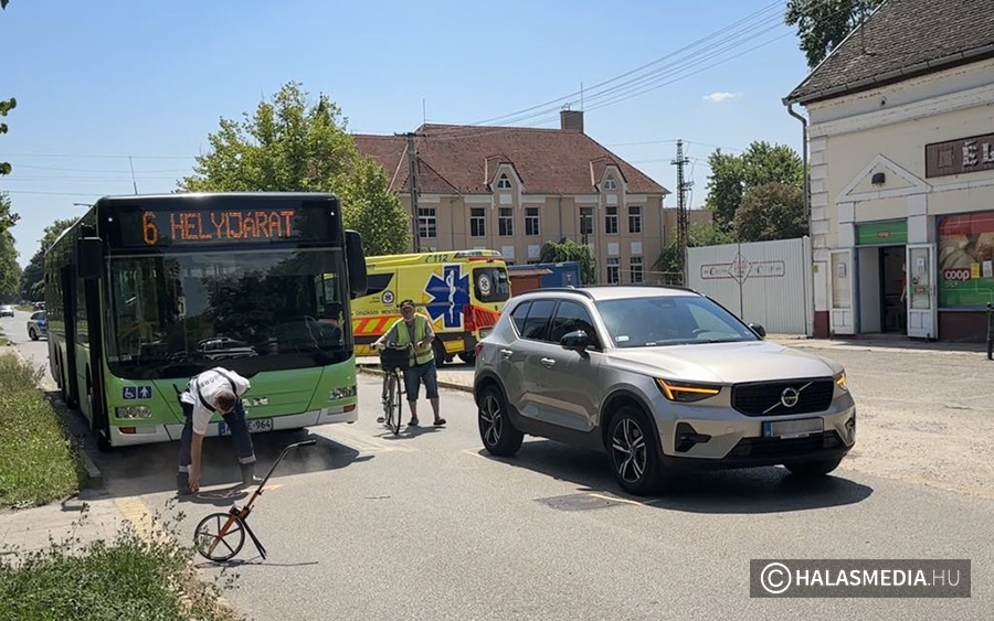 Busz takarásából lépett ki, elütötték, nincs komolyabb sérülése a kisfiúnak