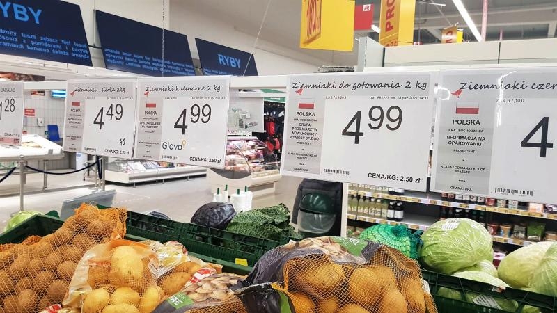 Fogyasztói kosár, avagy 20 legnépszerűbb termek ara Lengyelországban