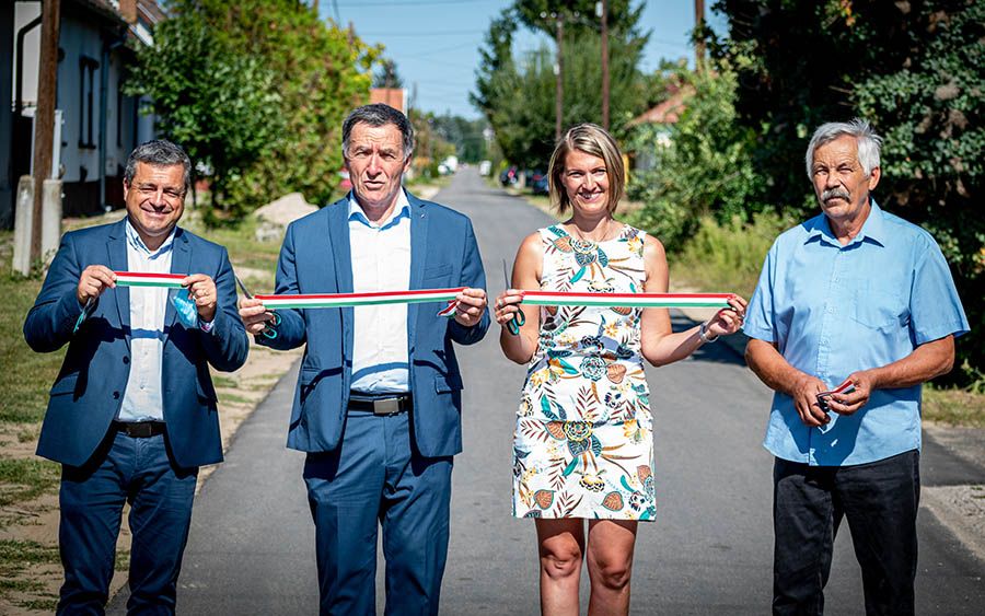 Újabb fejlesztések átadása a térségben