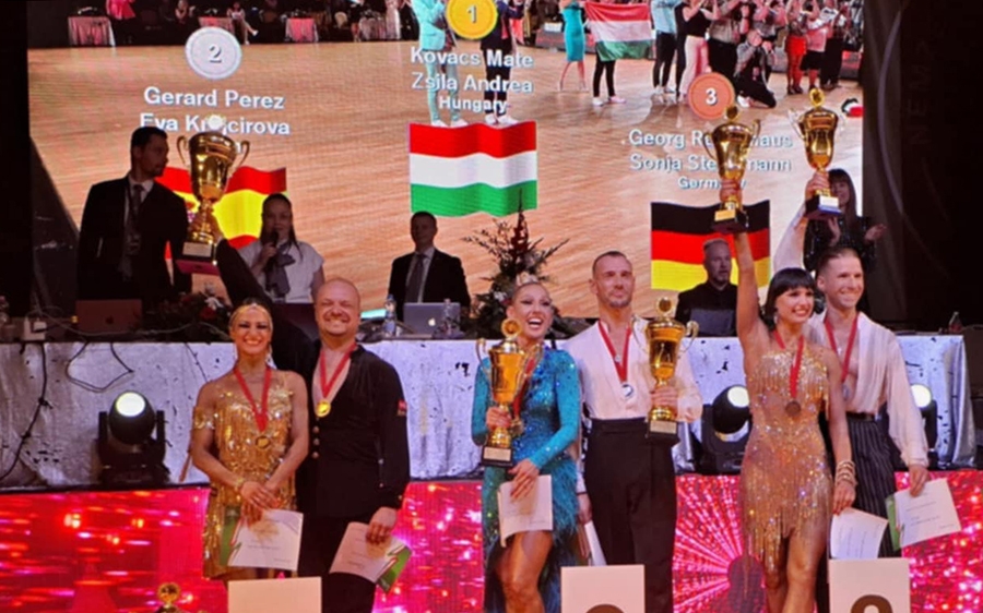 Versenytánc: Európa-bajnokok Kovács Máté és Zsila Andrea