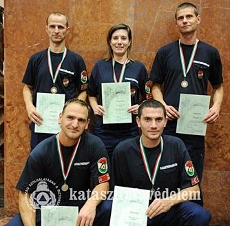 Lépcsőfutásban remekeltek