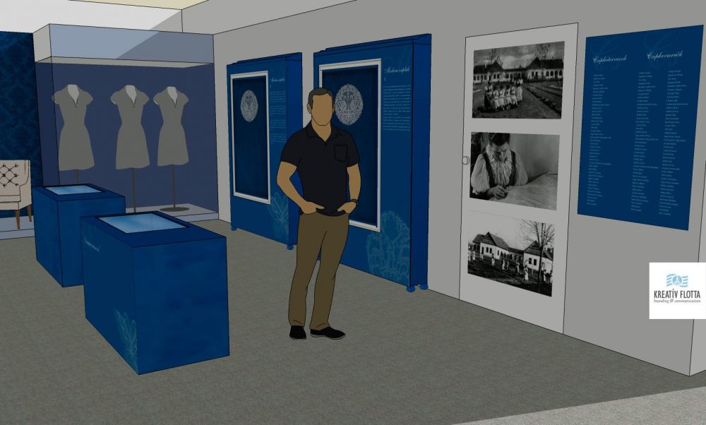 Ilyen lesz a Csipkeház felújított kiállítótere