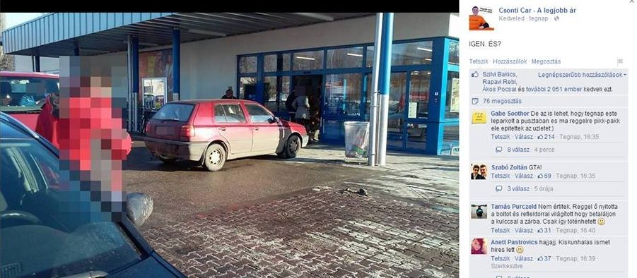 Halasi autósokon nevetnek a netezők