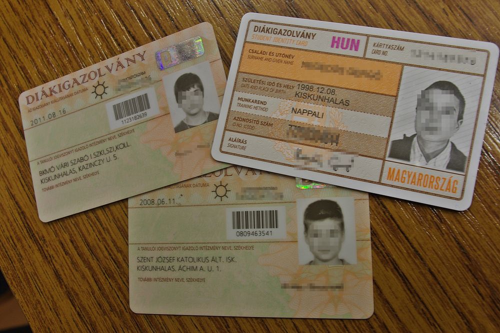 Diákigazolvány soron kívül